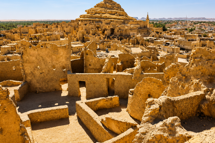 Siwa Program by Comfortable Bus from Cairo