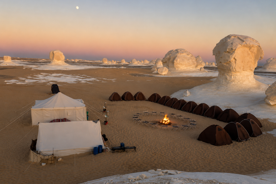 8 Nights 9 Days Cairo, Siwa, Bahariya Oasis, White Desert, Dakhla, Kharga & Luxor Tour