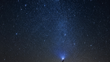 Reaching for the stars at night